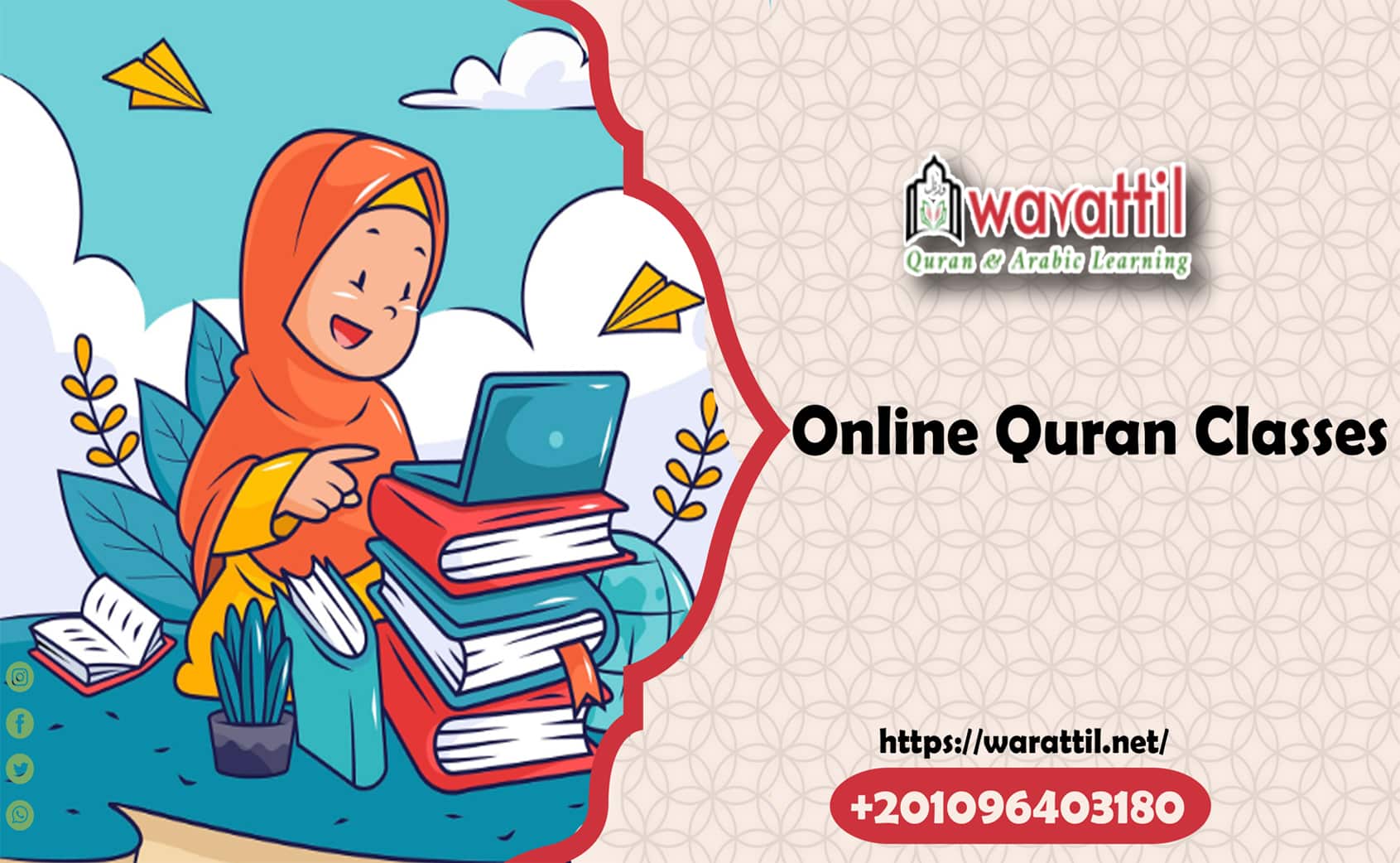 Online Quran Classes at warattil