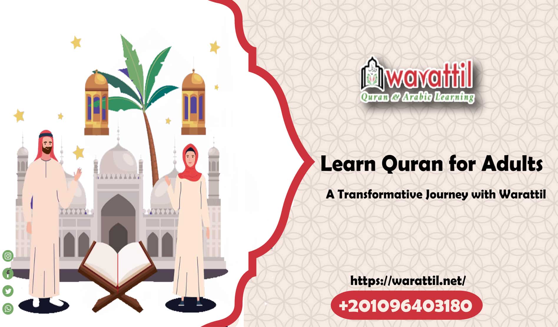 Learn Quran for Adults – A Transformative Journey with Warattil