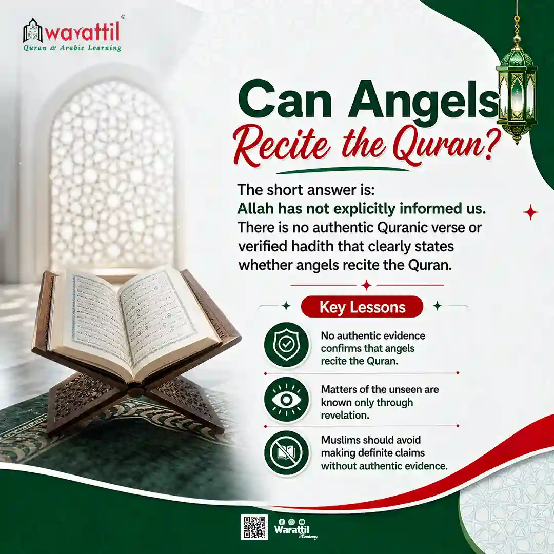 Can Angels Recite Quran