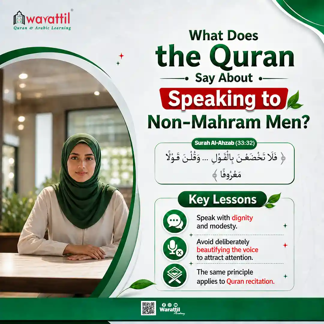 Can a Woman Recite Quran in Front of Non Mahram